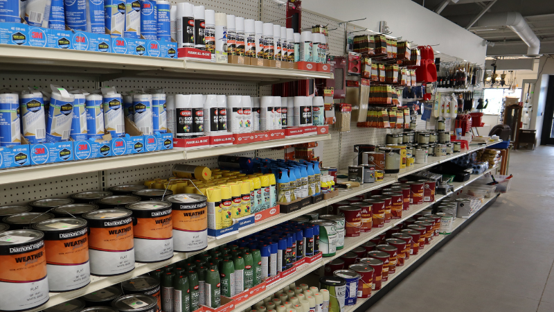 paint and supplies at new brighton restore