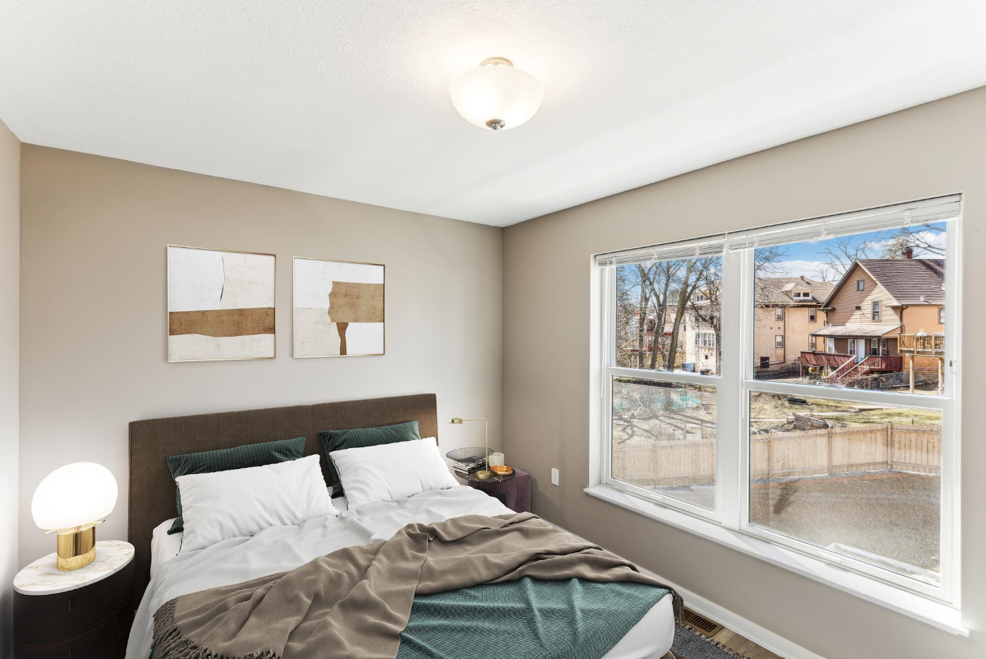 Bedroom Staged