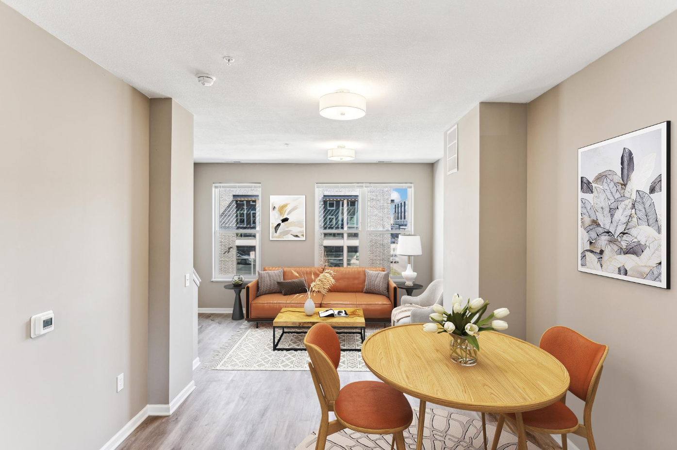 Living Room Staged