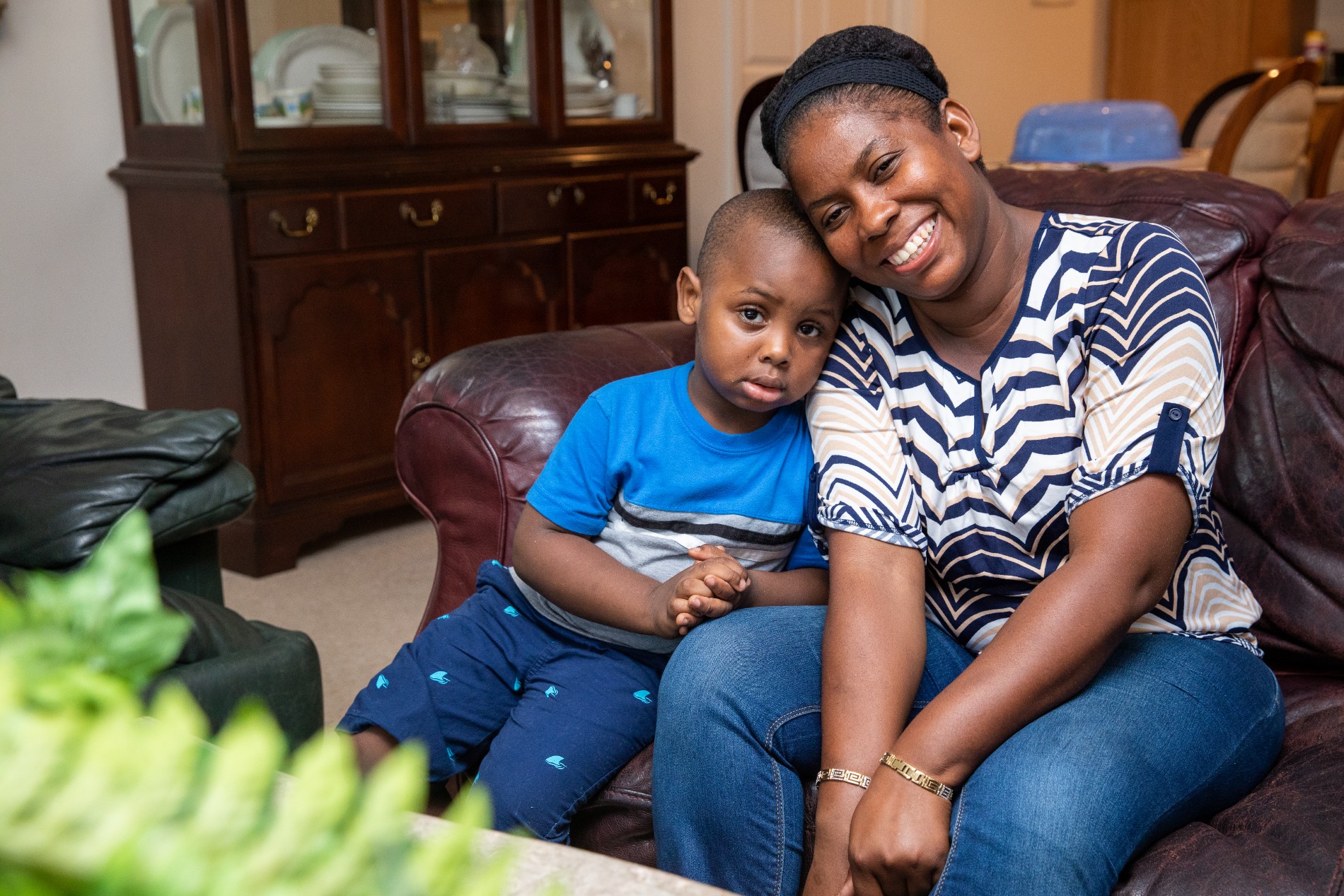 MyHabitat homeowner and child