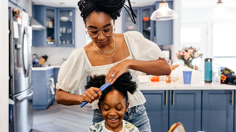 Fixing-hair